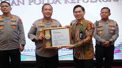 Polda Kepri Meraih Penghargaan